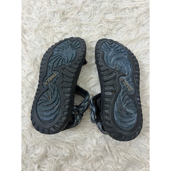 Teva Hurricane Sport Outdoor Sandals Gladiator Style Blue & Grey Womens Size 8 - Picture 2 of 8